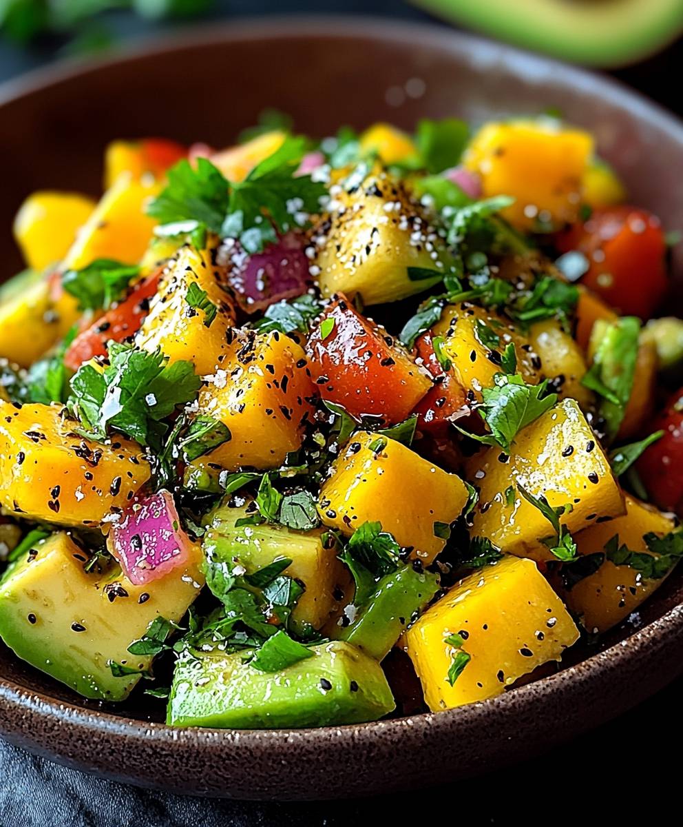 Avocado Mango Salad
