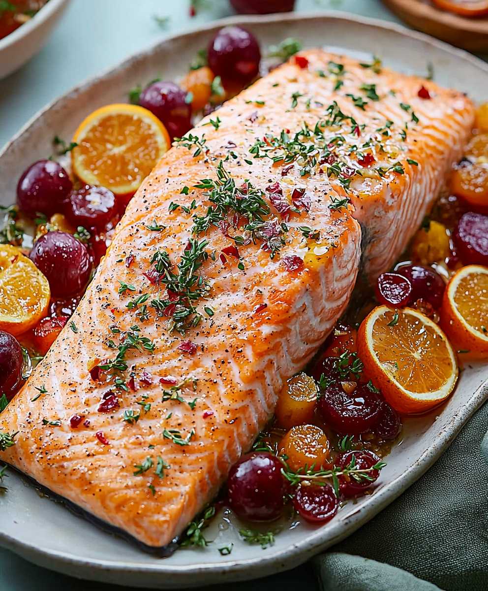 Christmas Salmon Dish