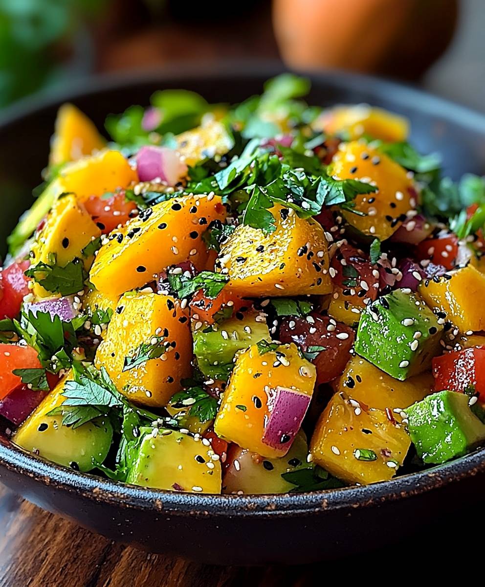 Avocado Mango Salad