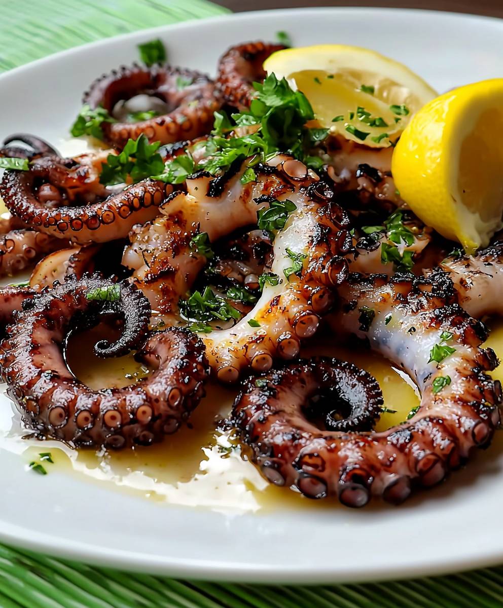 Grilled Octopus Dish