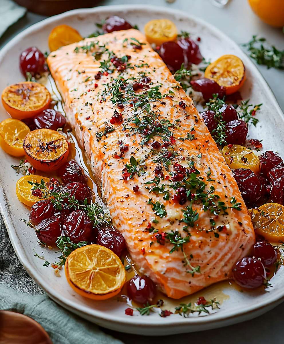 Christmas Salmon Dish