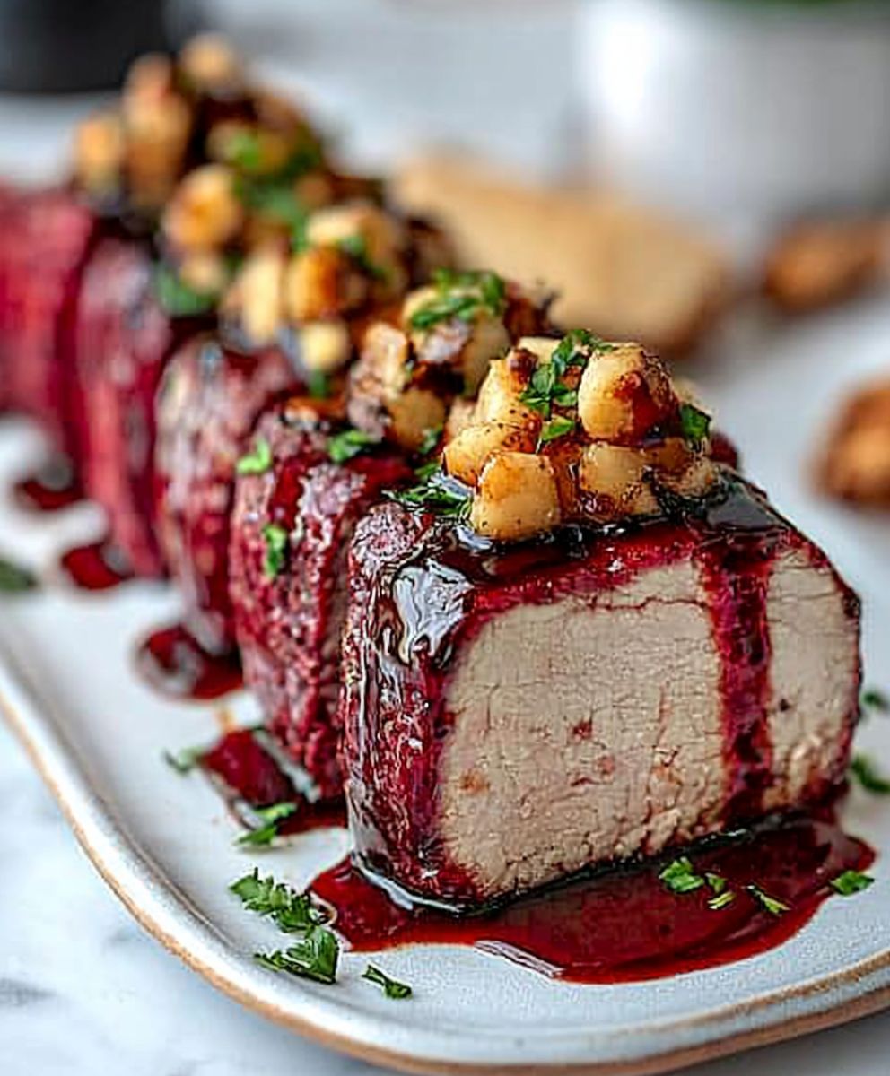 Maple Balsamic Steak Bites
