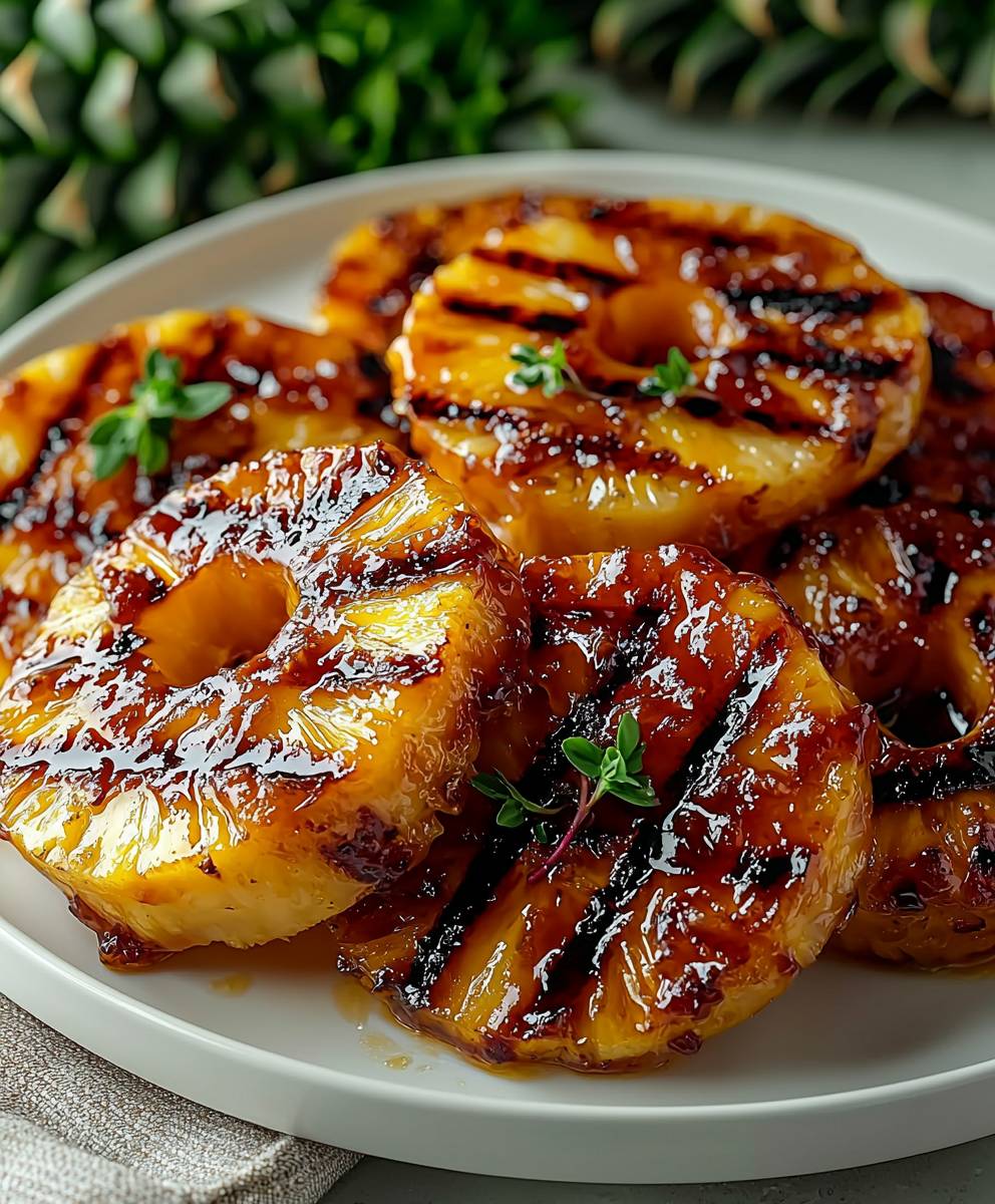 Grilled Pineapple Delight