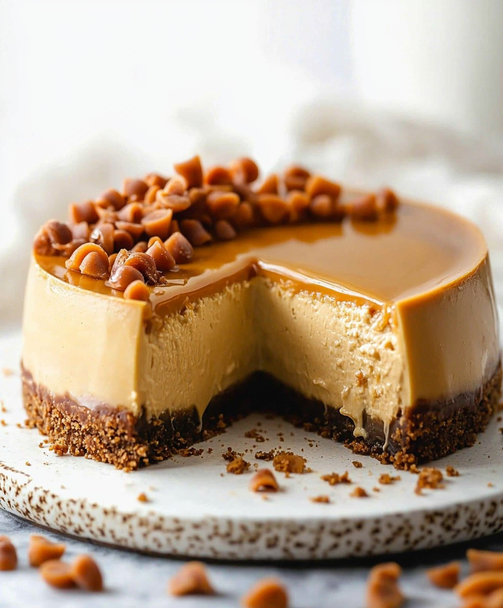 Butterscotch Cheesecake Delight