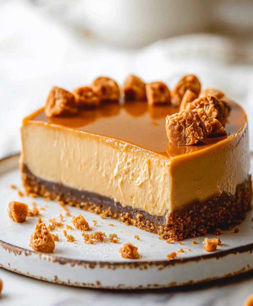 Butterscotch Cheesecake Delight